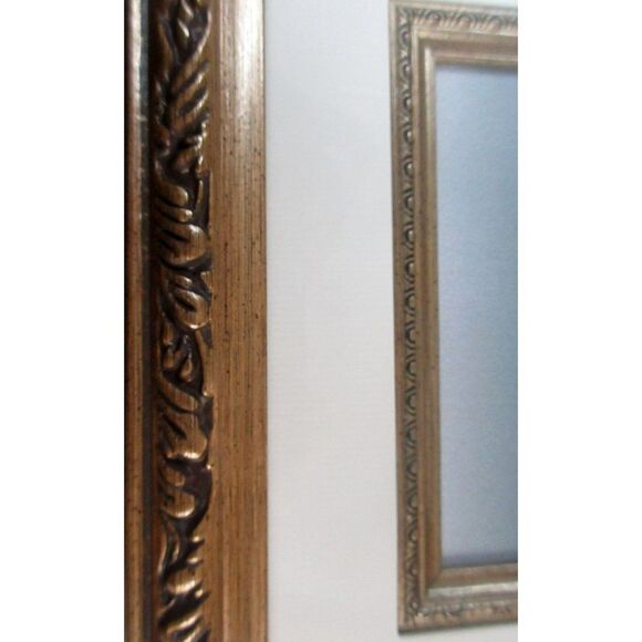 Framed Chinese Silk Embroidered Dragon Jar w Lid Beautifully Stitched Red & Gold - Picture 4 of 7